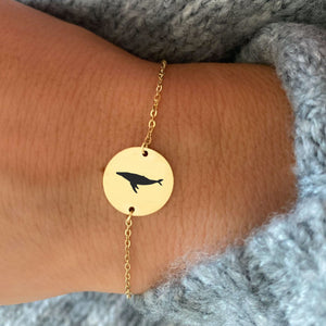 BRACELET ANIMAL<br> LA BALEINE