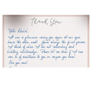 Handwritten note